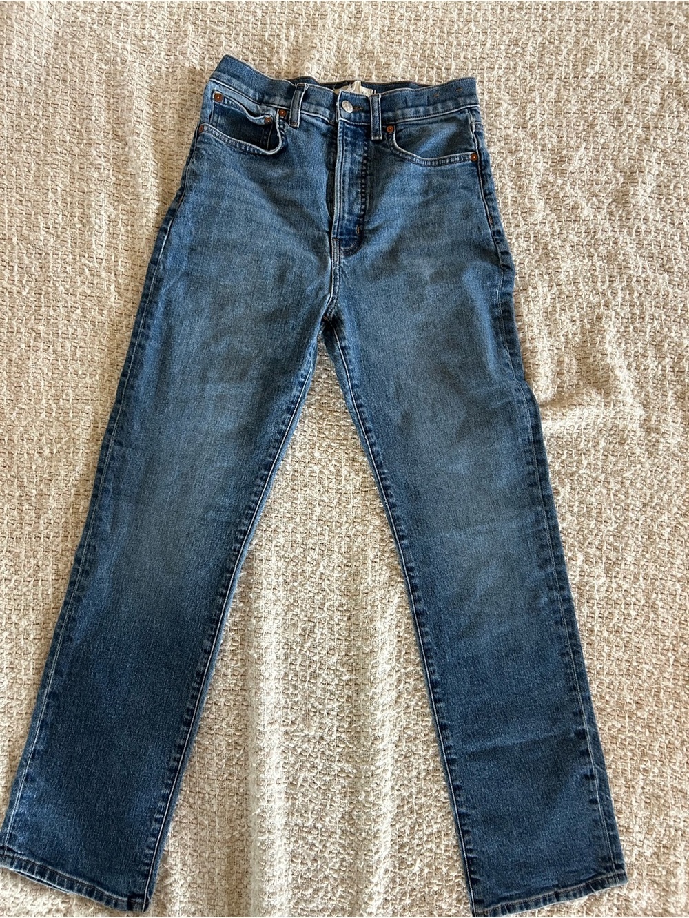 Madewell 90’s straight jeans